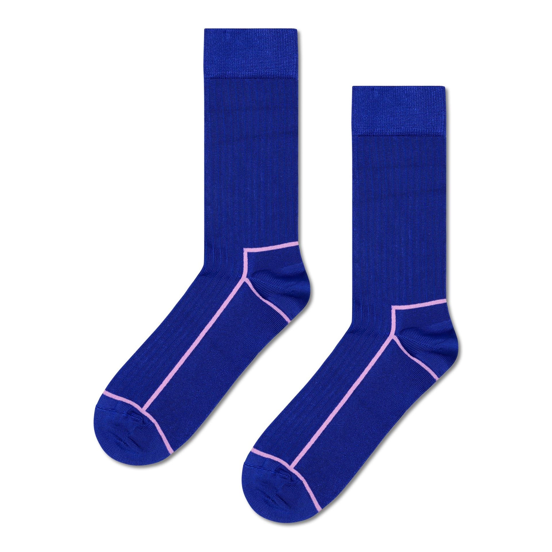 Contrast Stripe Sock