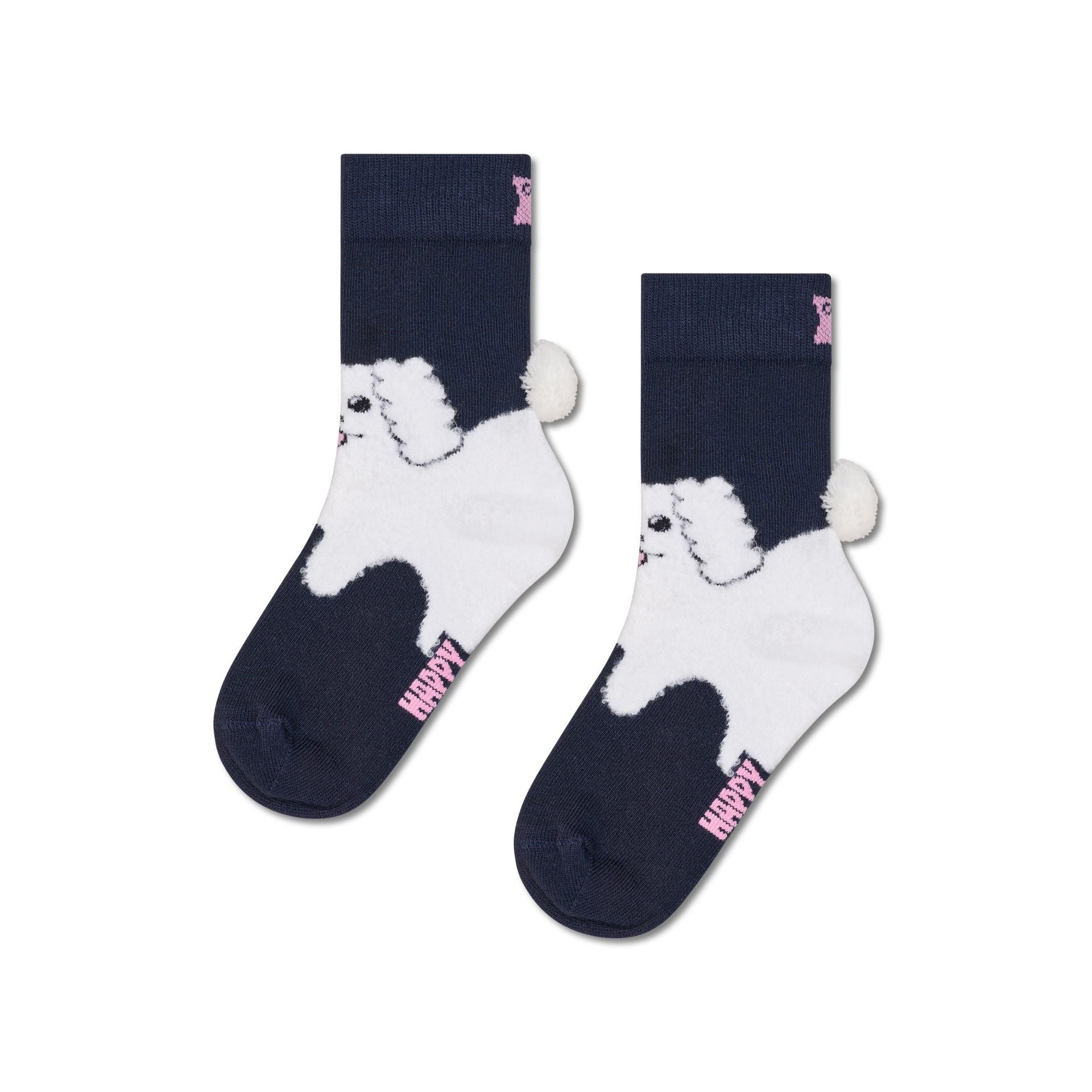 Kids Fluffy Dog Sock