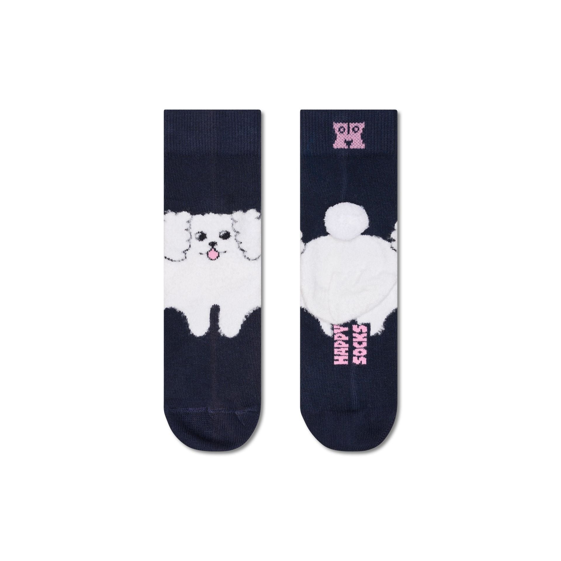 Kids Fluffy Dog Sock