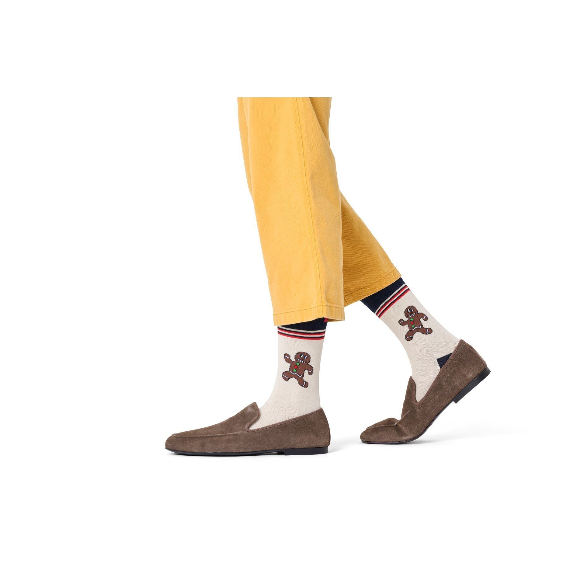 Happy Gingerbread Sock