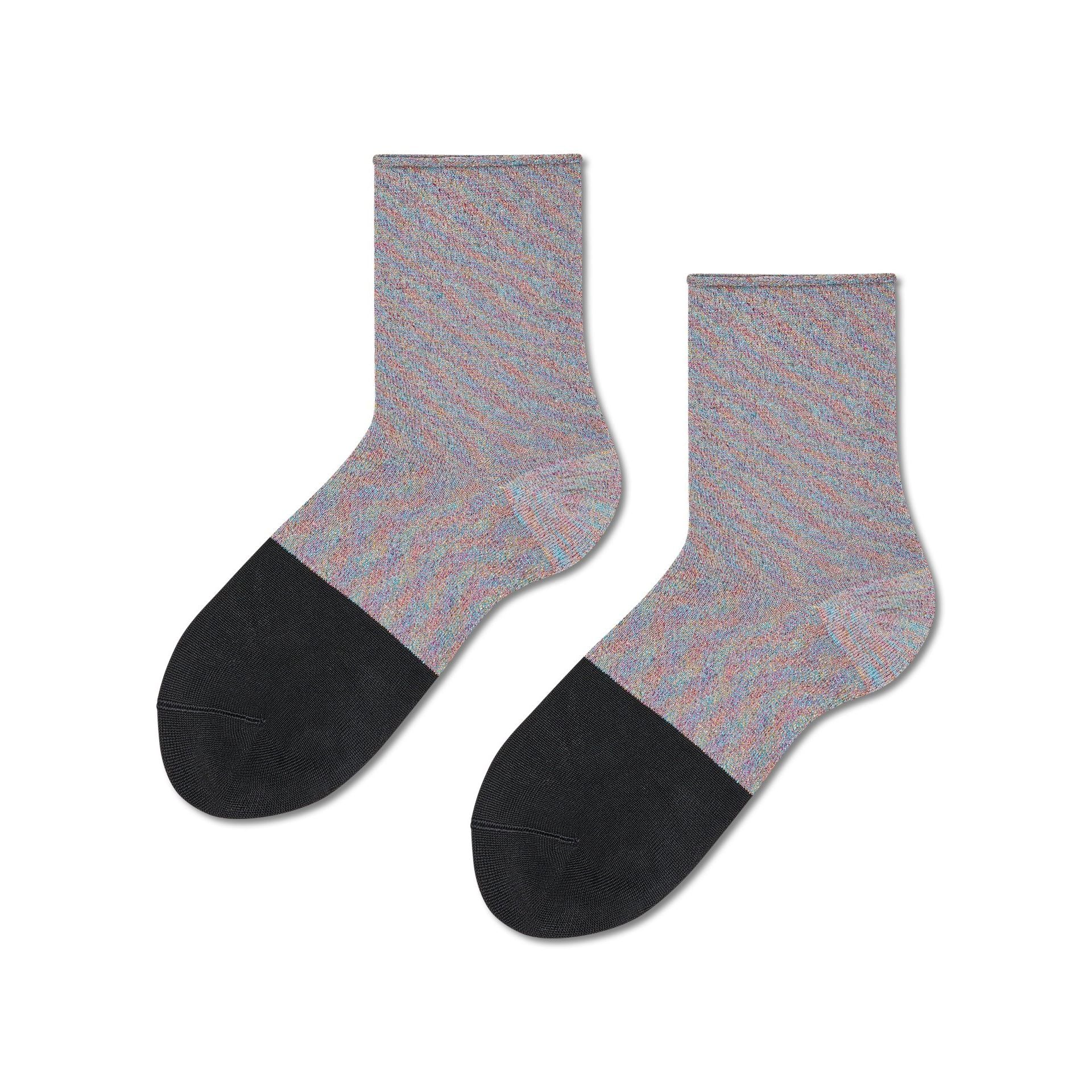 Extended Toe 1/2 Crew Sock