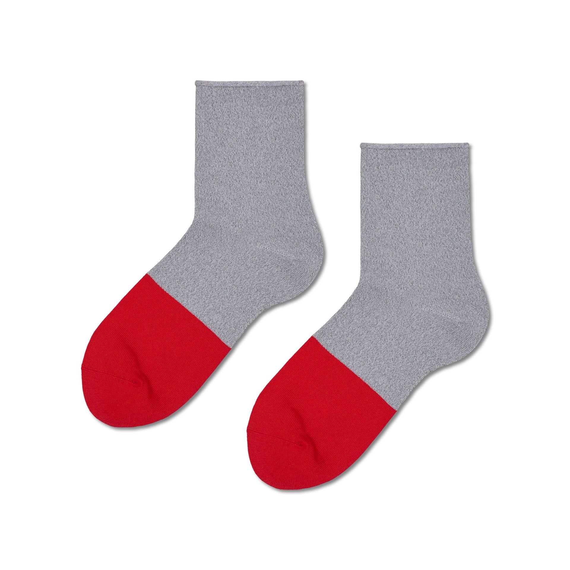 Extended Toe 1/2 Crew Sock