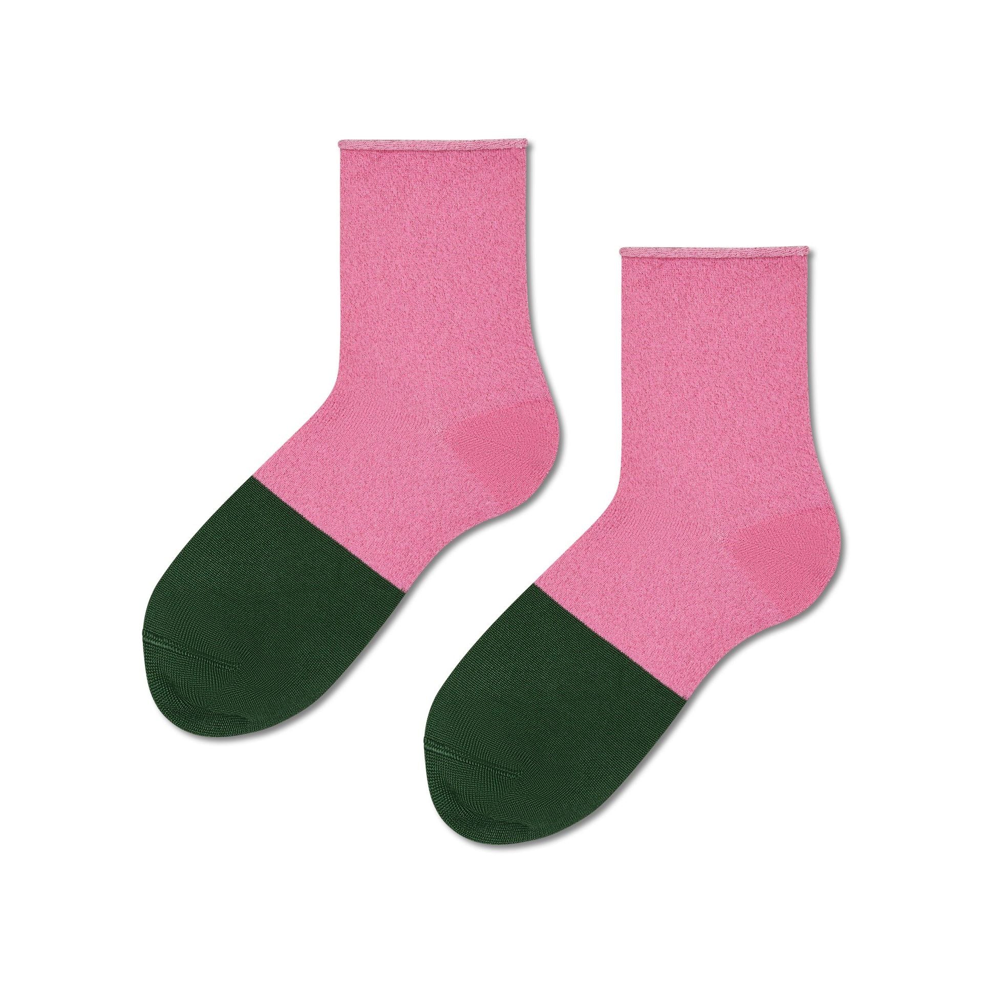 Extended Toe 1/2 Crew Sock
